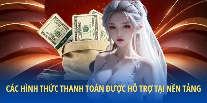 Các hình thức thanh toán được hỗ trợ tại nền tảng